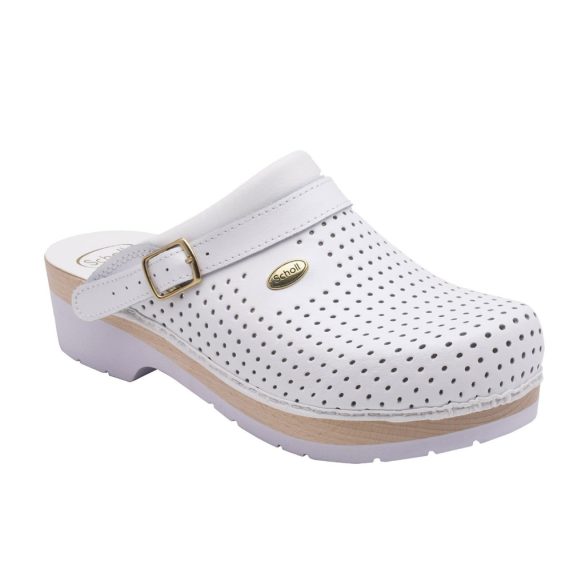 Scholl Clog S/Comfort B/S CE Klumpa - Fehér 