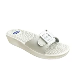 Scholl New Massage Női Papucs - Fehér F200541065