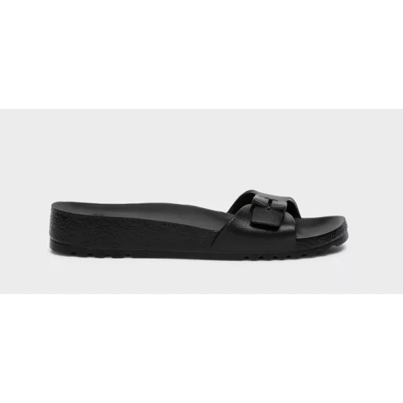 Scholl Bahia Strap Papucs - Fekete