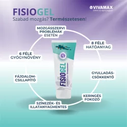 Vivamax Fisiogel emulgél 6 féle gyógynövénnyel - 100 ml