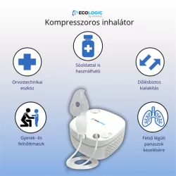 Eco Logic Kompresszoros inhalátor GYEL02