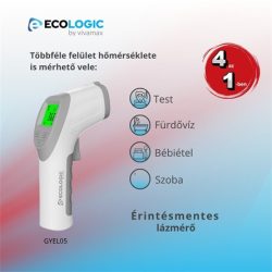 Ecologic Érintés nélküli (non-contact) lázmérő