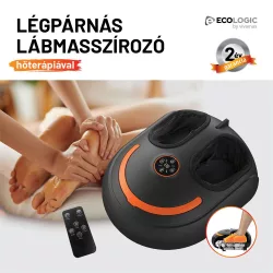   Vivamax Légpárnás lábmasszírozó készülék, hőterápiával GYEL06
