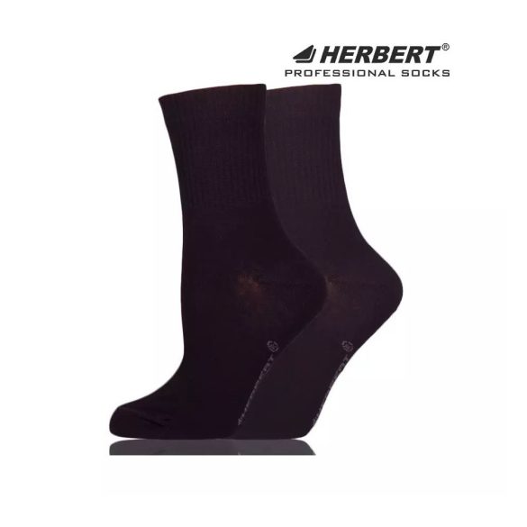 Herbert Szorításmentes Gyógy Bokazokni - Fekete 38-40