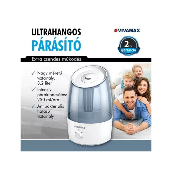 Vivamax Ultrahangos párásító