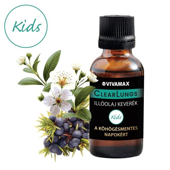 Vivamax ClearLungs Kids illóolaj keverék
