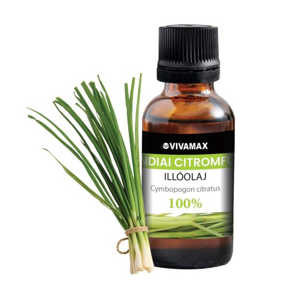 Vivamax Indiai citromfű 100%-os tisztaságú illóolaj (10 ml)