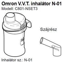 Omron Inhalátor Készlet C28, C28p, C801-es Inhalátorhoz