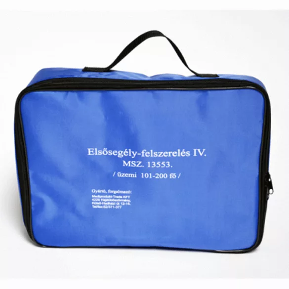 Elsősegély-felszerelés IV 101-200 fő-ig